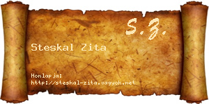 Steskal Zita névjegykártya